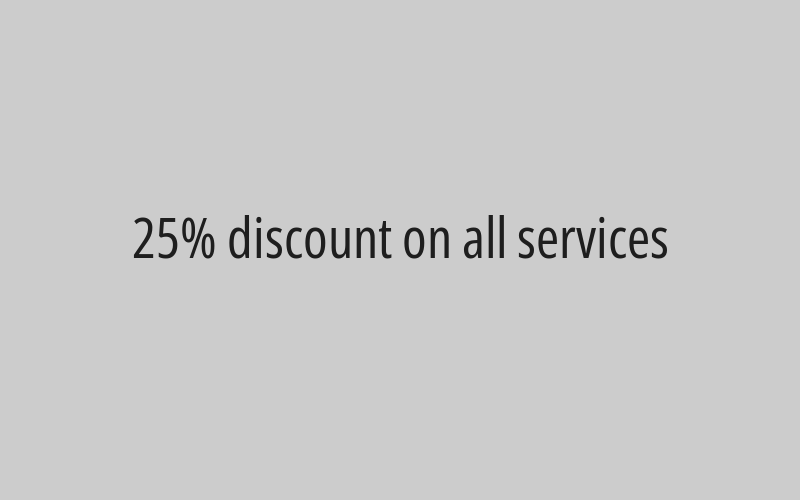 50% discount on medical examination