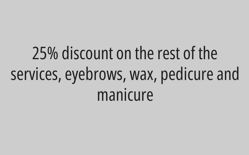 30% discount on consultations