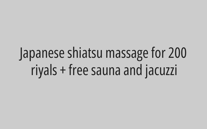 Swedish massage + classic Moroccan bath for 250 riyals