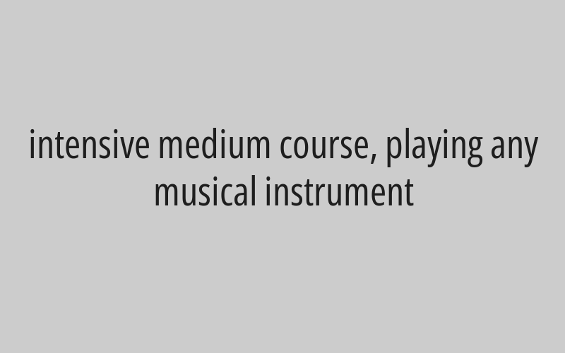 One lesson teaches and plays any musical instrument