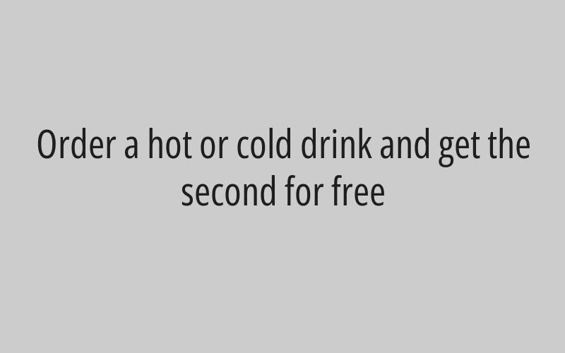 20% discount on the total bill