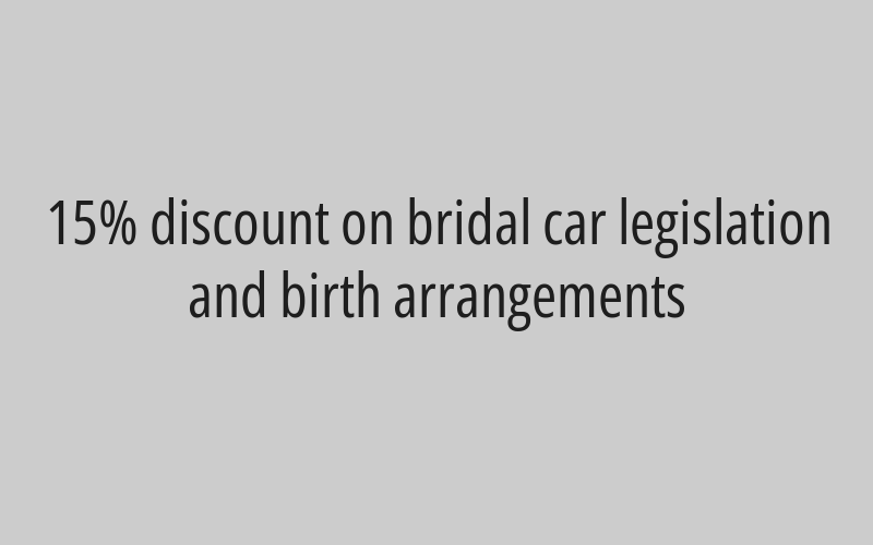 10% discount on the full coordination package for the halls