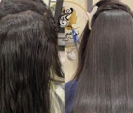 Cleaning the scalp + oil bath for 149 riyals + cutting the ends of the hair as a gift