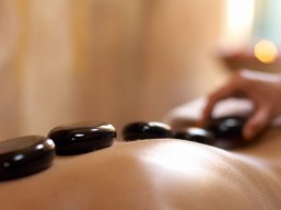 Hot stone massage