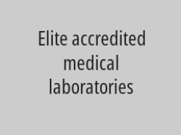 50% discount on tests outside the laboratory