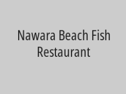 Nawara Beach's signature dish