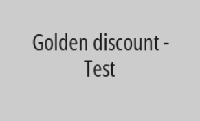 50% discount from the total bill